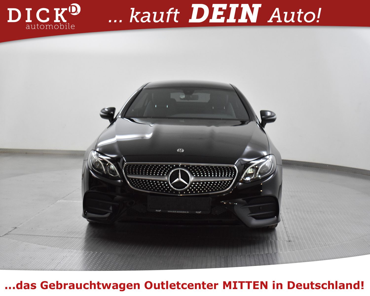 MERCEDES-BENZ E 220d Coupe 2X AMG Line NIGHT+LED+SHZ+KAMER+19" - Image 3