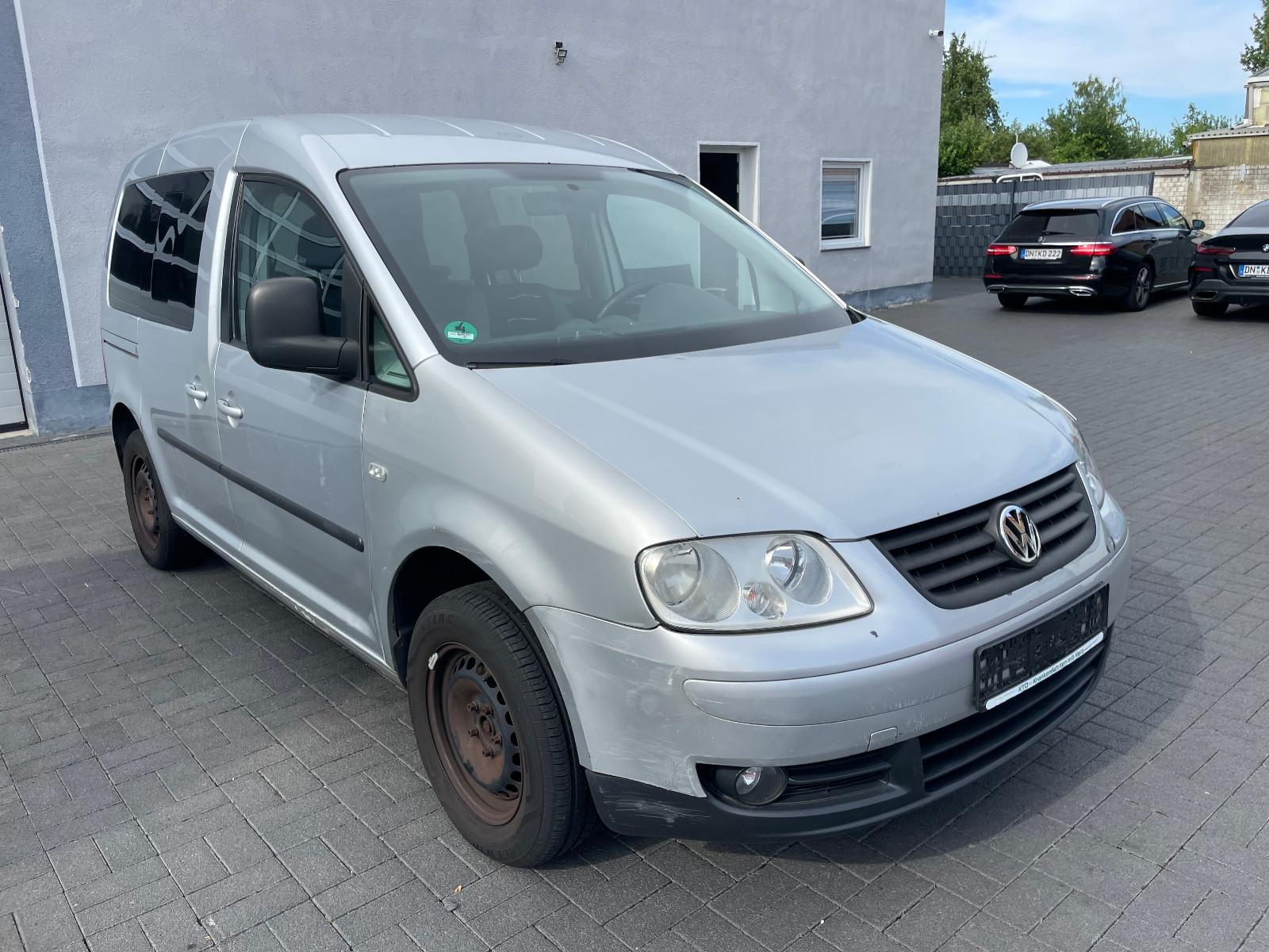 Volkswagen Caddy Life 1.9 TDI, Rollstuhlrampe