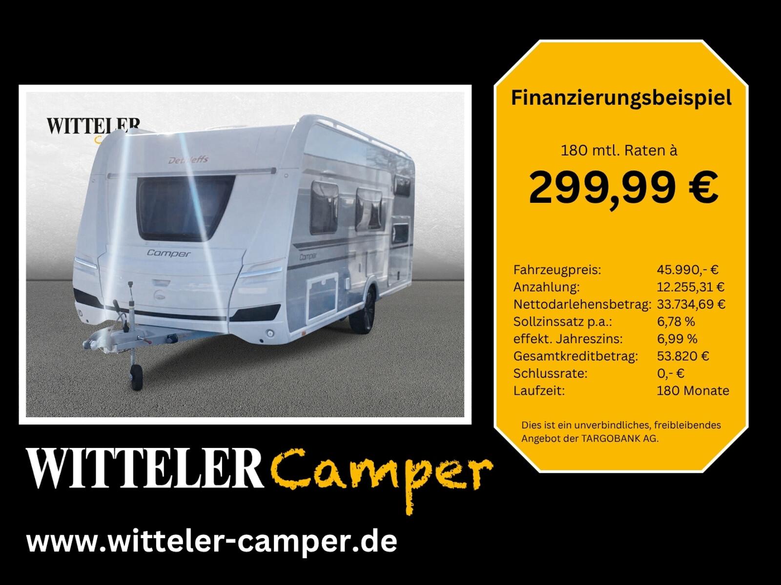 Dethleffs Camper 540 QMK Mover*ATC*Styling-P.*Backofen