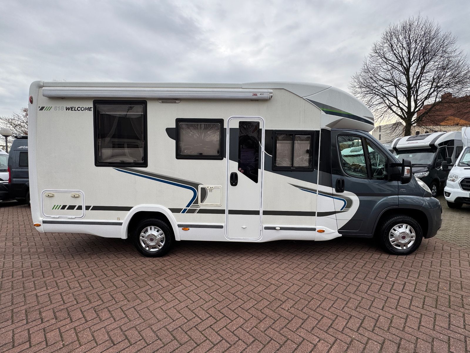 Fahrzeugabbildung Chausson WELCOME 618 FIAT SAT TV HUBBETT BACKOFEN 1.HAND