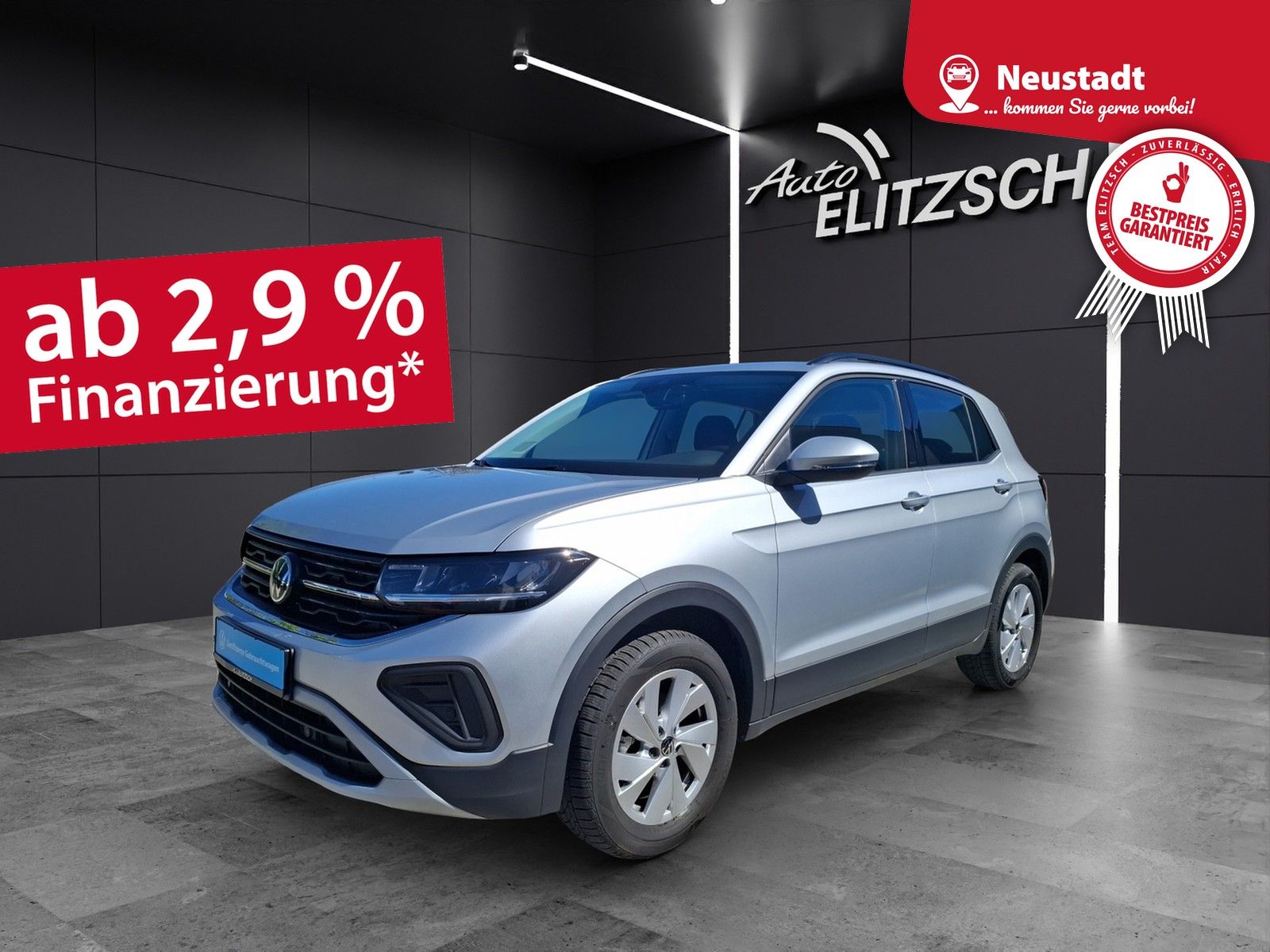 Fahrzeugabbildung Volkswagen T-Cross TSI Life LED CarPlay AID ACC PDC SH LM