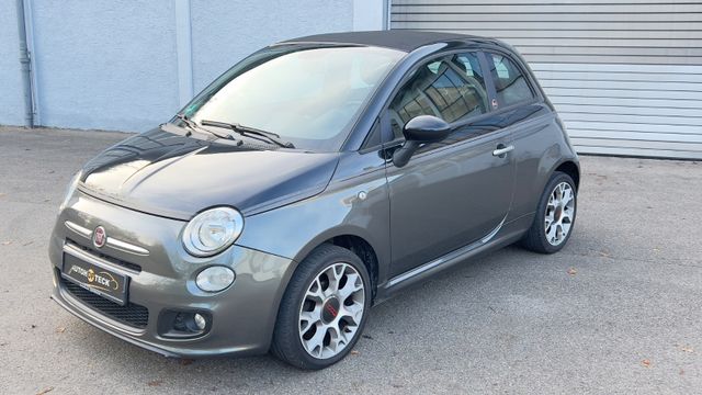 Fiat 500S|CABRIO|NAVI|LEDER|PDC|ALU|2.HD|NICHTR.|TOP