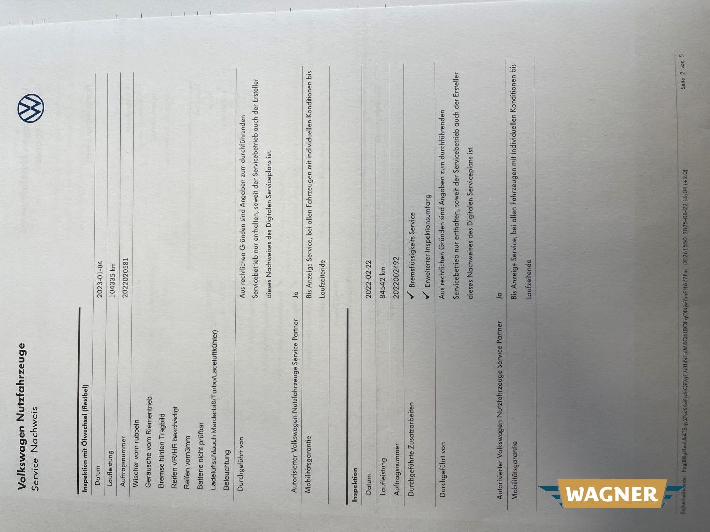 Fahrzeugabbildung Volkswagen T6 Caravelle Kombi EcoProfi 2.0 TDI 9 Sitzer