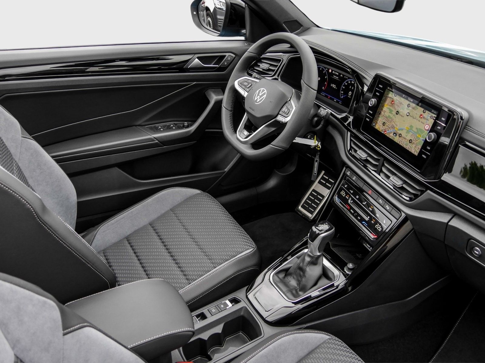 Volkswagen T-Roc Cabriolet R-Line 1.5 TSI DSG AHK ACC Navi  imagem 3