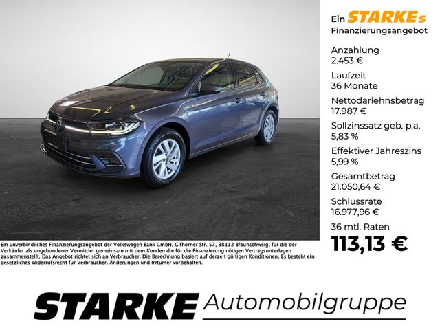 Volkswagen Polo 1.0 TSI DSG Style  Navi LED PDC LM Tempo Kl