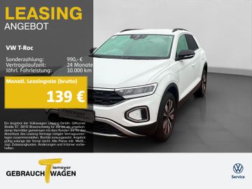 Volkswagen Leasingangebot: Volkswagen T-Roc 1.0 TSI GOAL LED NAVI ACC APP-CON