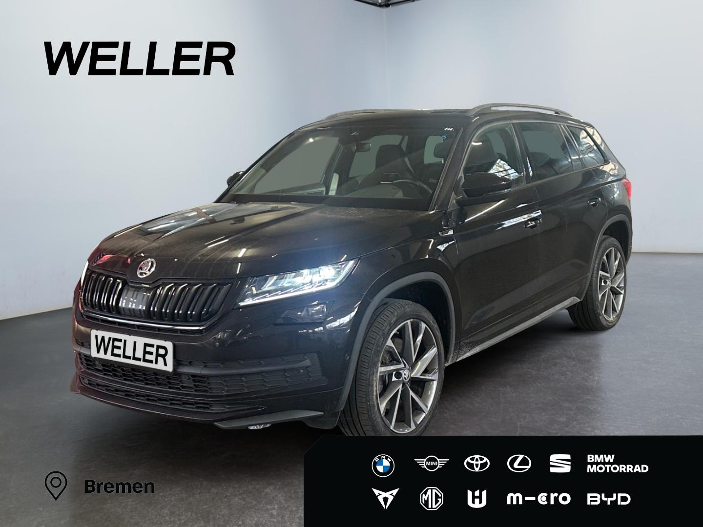 Skoda Kodiaq 2.0 TDI 4x4 Sportline *Pano*AHK*Canton*St