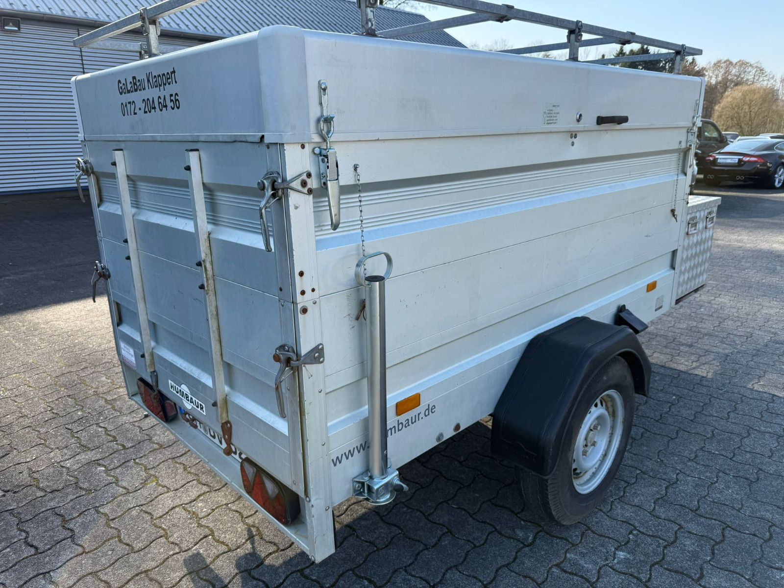 Fahrzeugabbildung Humbaur Deckelanhänger HA 12 M