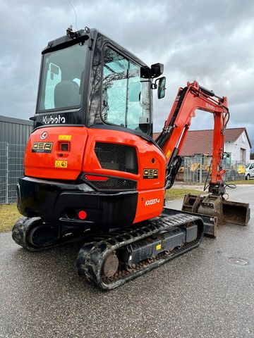 Kubota KX037-4**Humusschaufel, 2x Tieflöffel**