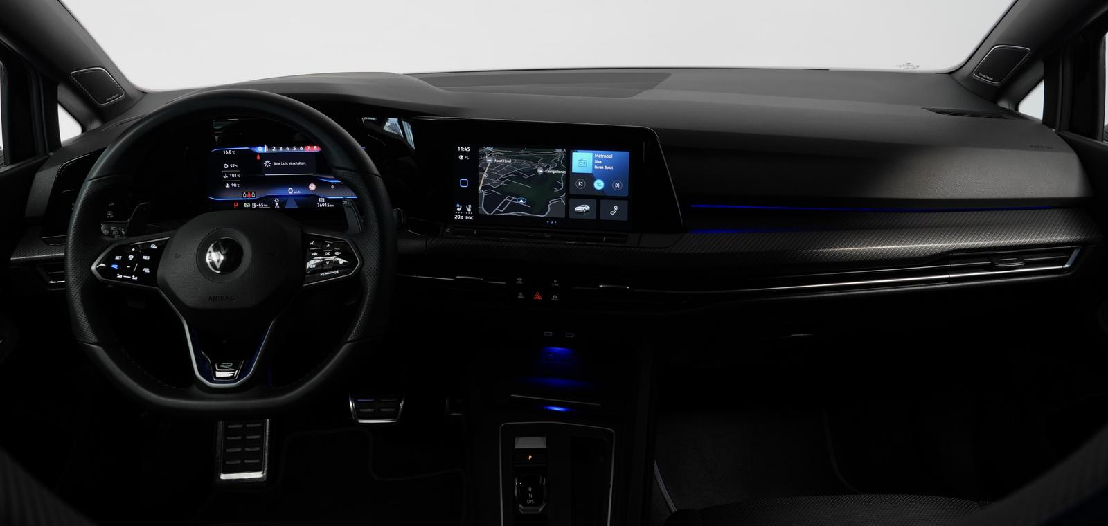 Volkswagen Golf VIII R 4M*PERFORMANCE*HK*R.KAM*LEDER*NAVI, миниатюра 16