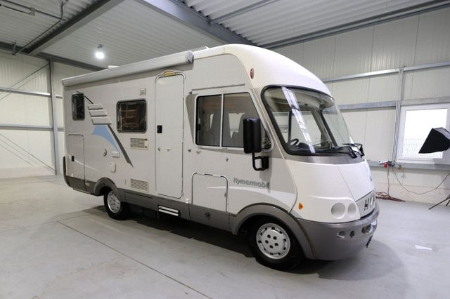 HYMER / ERIBA / HYMERCAR B 504 - 1.HAND - FESTBETT+HUBBETT - TÜV 8/26