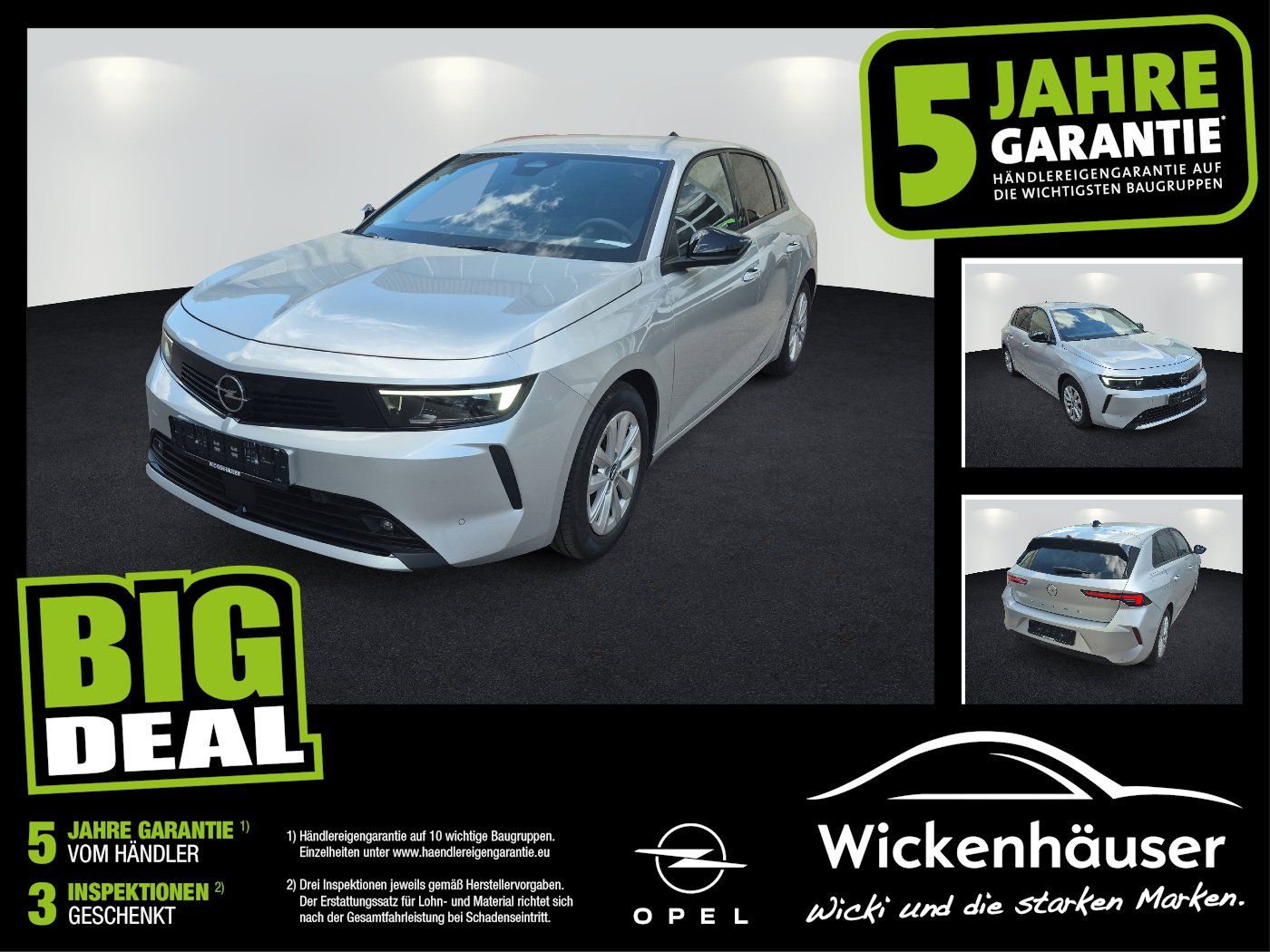 Opel Astra 1.2 Edition LED+SHZ+Fernlichtass.+BT+Temp