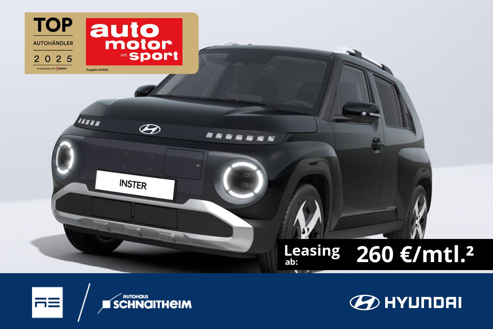 Hyundai INSTER EV Prime 49kWh 85kW 115 PS 2WD V2L-P