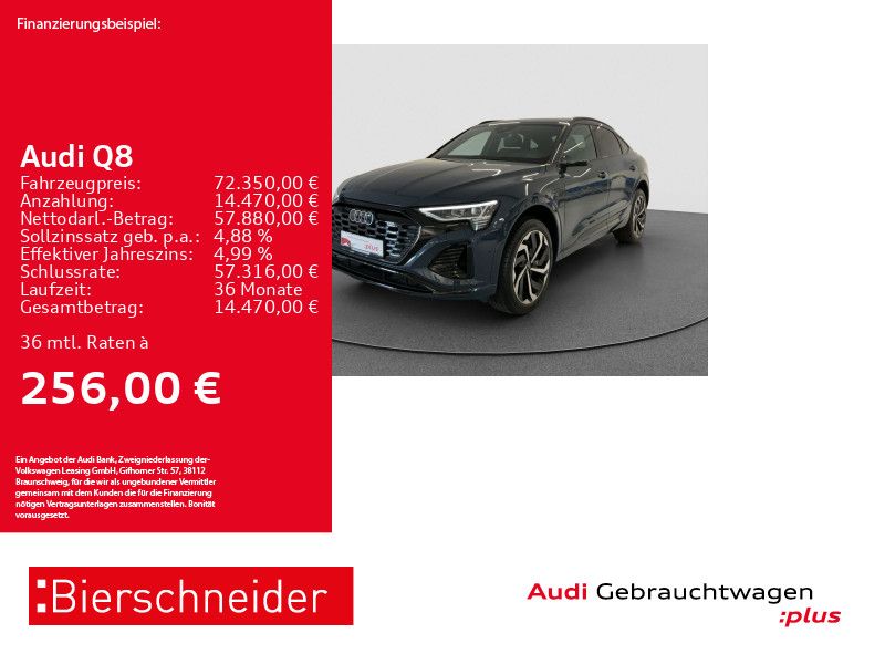 Audi Q8 Sportback 55 e-tron qu 2x S-Line AHK PANO HuD