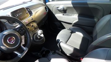 Fiat 500 Sport 1.0 GSE Mild Hybrid Citypaket, Panoram