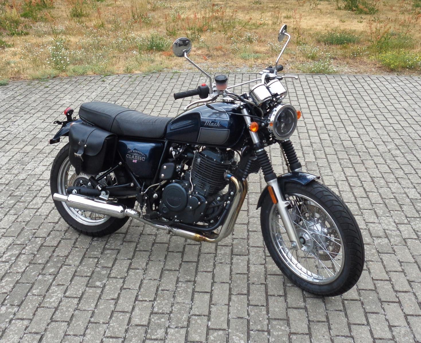 Mash Six Hundred 650 aus 1.Hand, nur 2300km, Taschen!