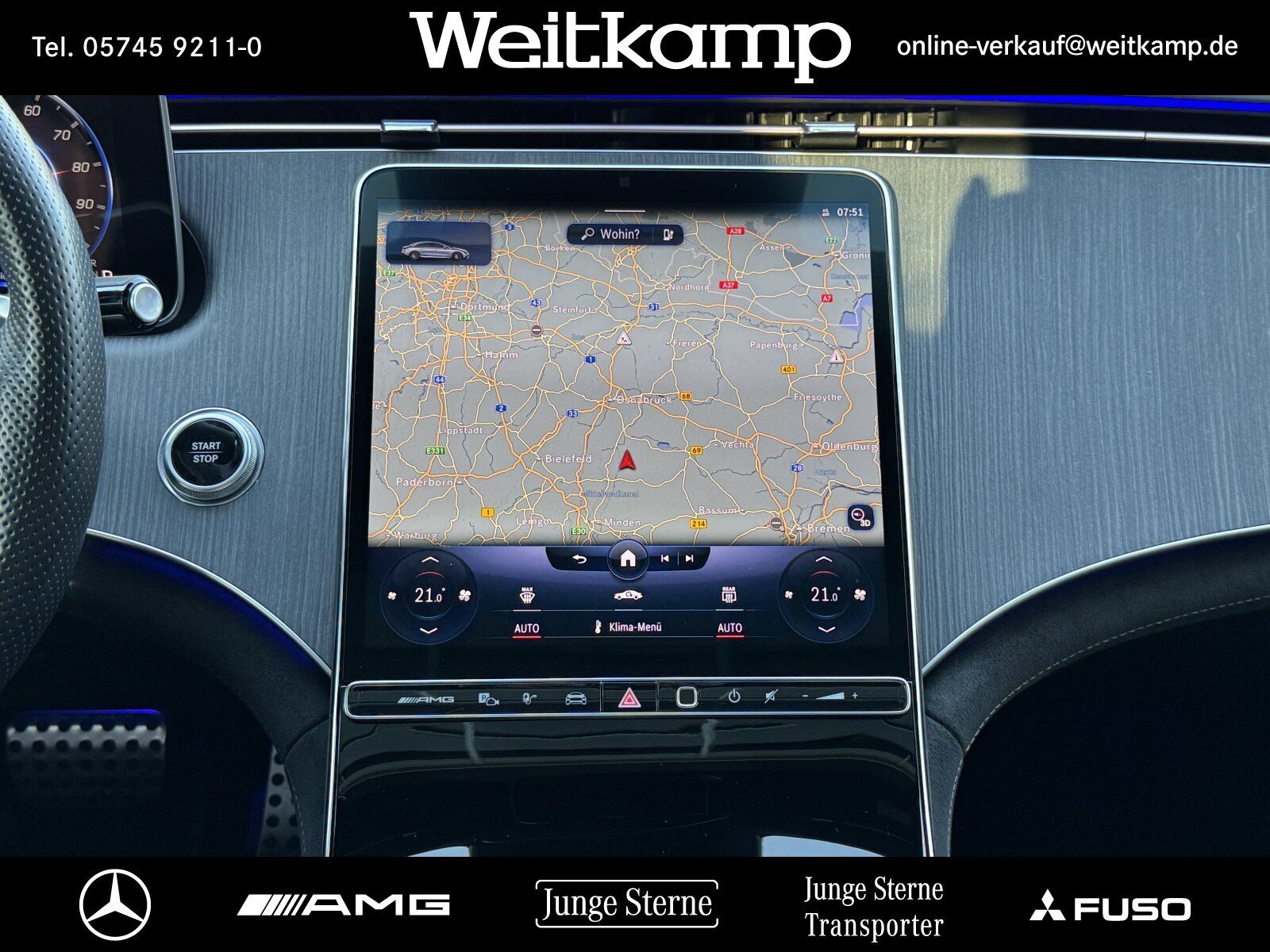 Mercedes-Benz AMG EQE 53 4M+ Night+21"+PremPlus+Massage+Pano foto 12