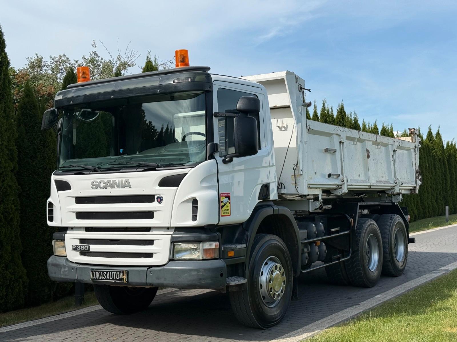 Scania P 380 6X4 HYDROBOARD 2-SIDE TIPPER