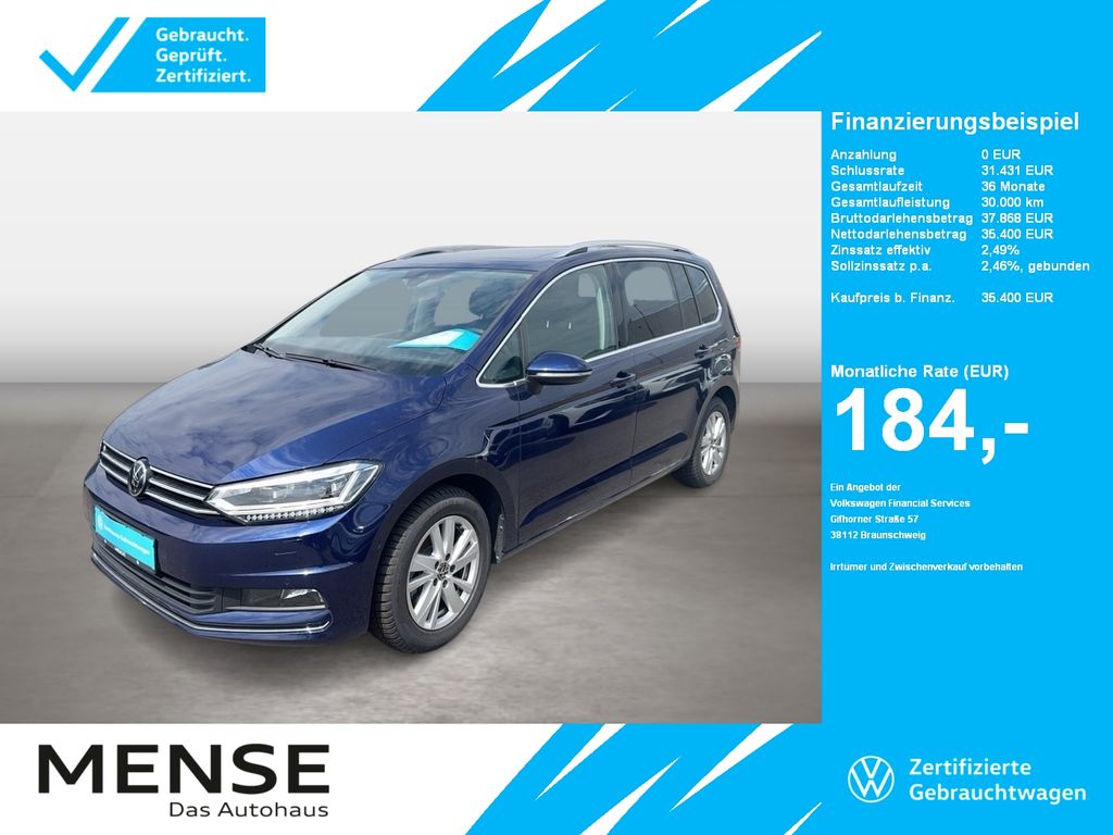 Volkswagen Touran 2.0 TDI DSG Highline CarPlay|AHK|Pano|SD