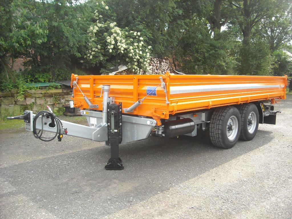 Fliegl TSK 115, BPW-Achsen, Breitreifen, Ladel. 5,00m