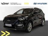 Hyundai Santa Fe blue Premium 4WD Klima Xenon Navi - gebrauchte Hyundai SANTA FE aus dem Jahr 2017