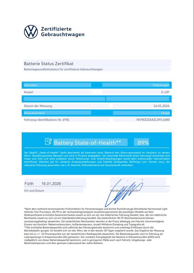 Volkswagen e-up! - Bild 3
