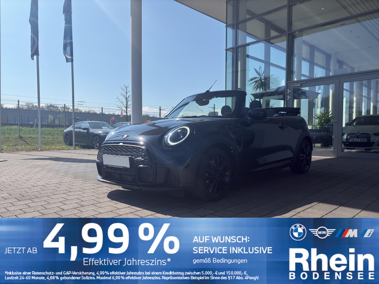 MINI Cooper Cabrio JCW-Kit HeadUp H&K Rückfahrkamera
