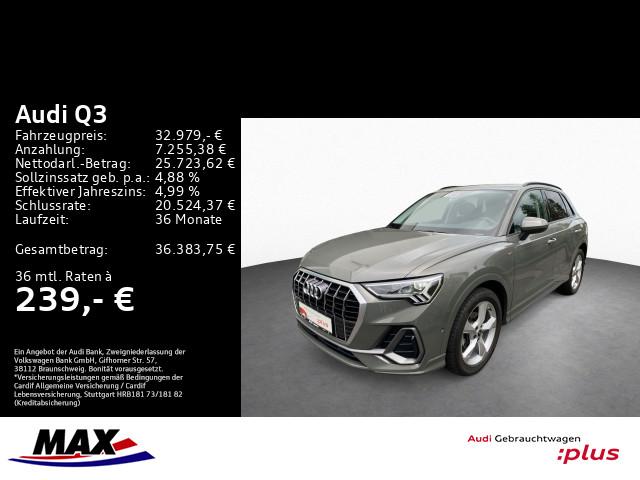 Audi Q3 35 TDI S TRONIC S LINE +LED+KAMERA+NAVI+AHK++