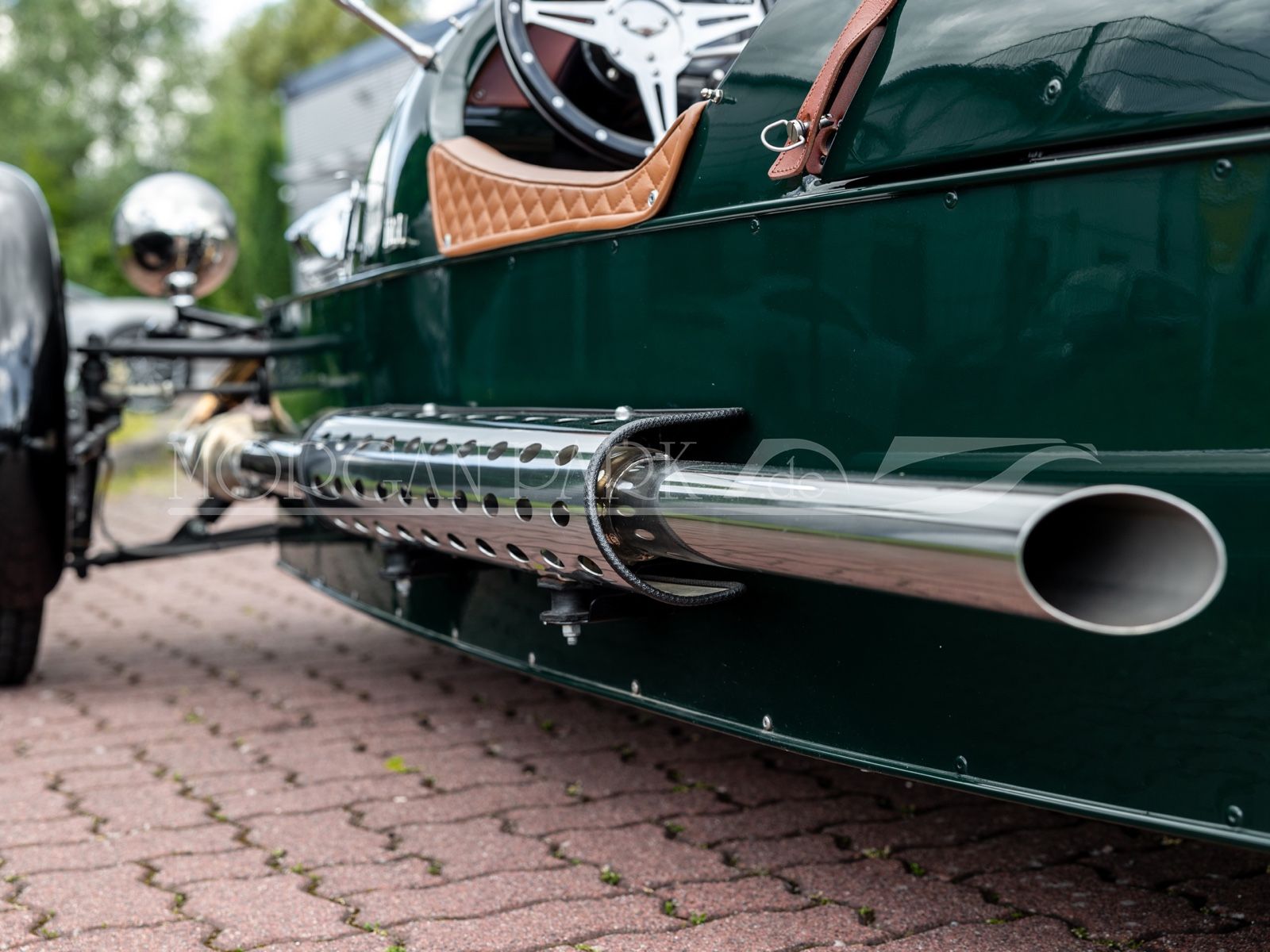 Fahrzeugabbildung Morgan 3 Wheeler *Sport Green / Honey / 110 Years*