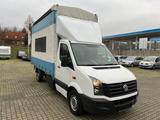 Volkswagen Crafter Pritsche 35 L3 Plane extra hoch Klima - gebrauchte VW Crafter aus dem Jahr 2017