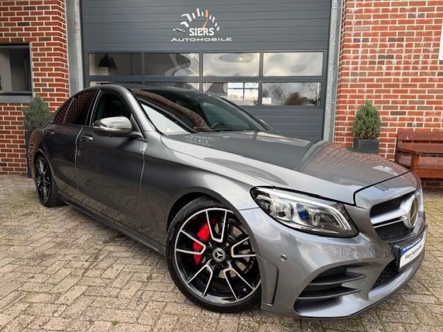 Mercedes-Benz C200 HYBR 4MATIC AUT,LEDER,PANO,BURM,AMG SPORT