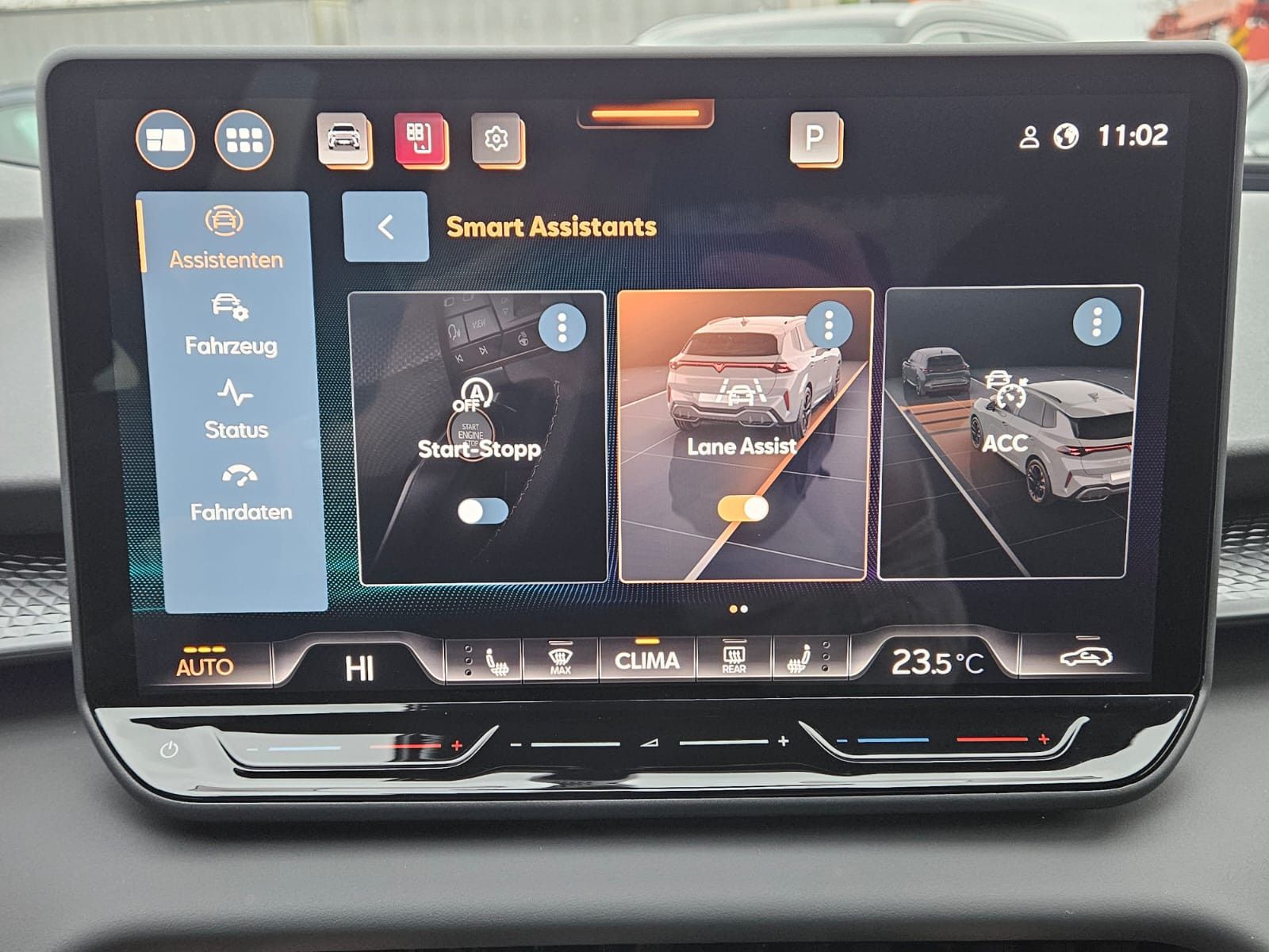 Représentation du véhicule CUPRA Terramar 1.5 eTSI Dinamica Pack Edge HUD 19