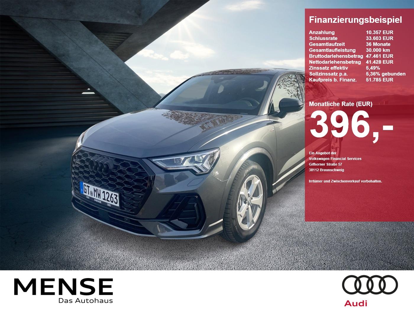 Audi Q3 Sportback S line 40 TFSI quattro 140(190) S t