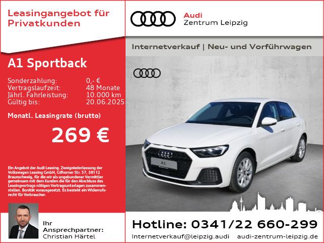Audi A1 Sportback 25 TFSI advanced LED*All-Season*16*