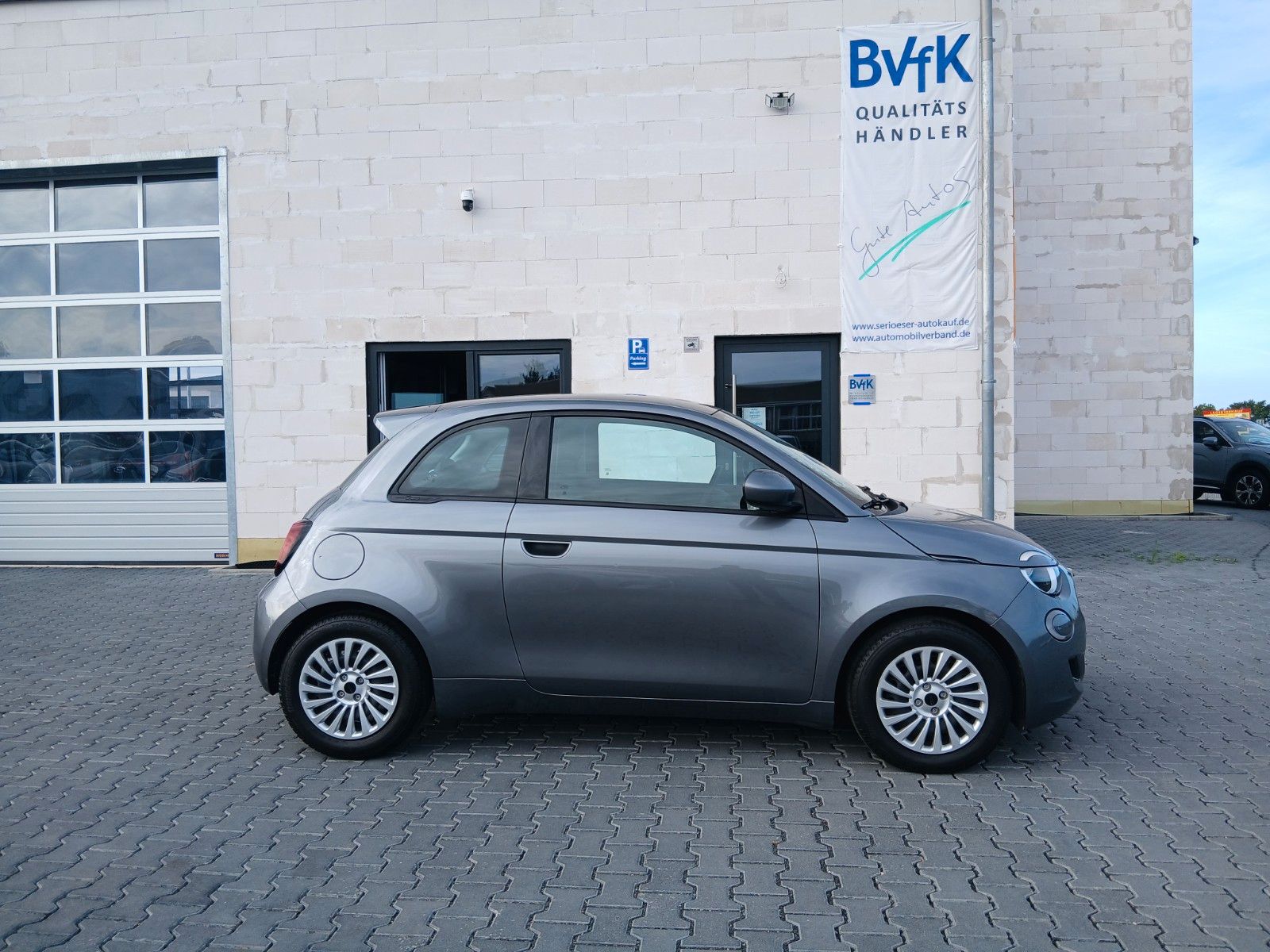 Fiat 500e, Carplay, Android Batterie inlusiv