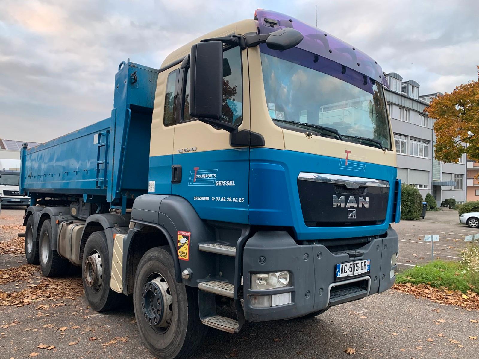 MAN TGS 35.400 KIPPER