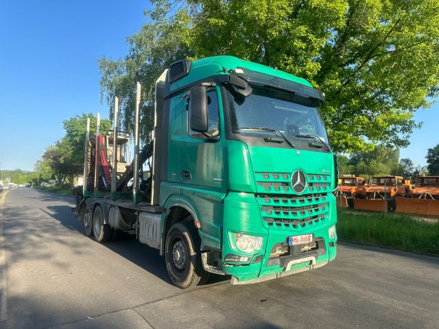 Mercedes-Benz 2651 6X2 Hydro Drive Holztransporter Penz 10000