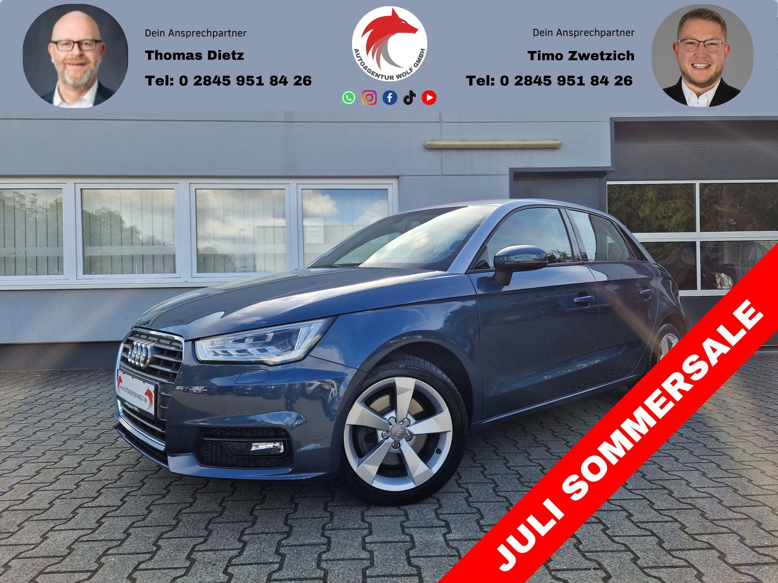 AUDI A1 Sportback sport 1.6 TDI PDC*Xenon*Tempomat