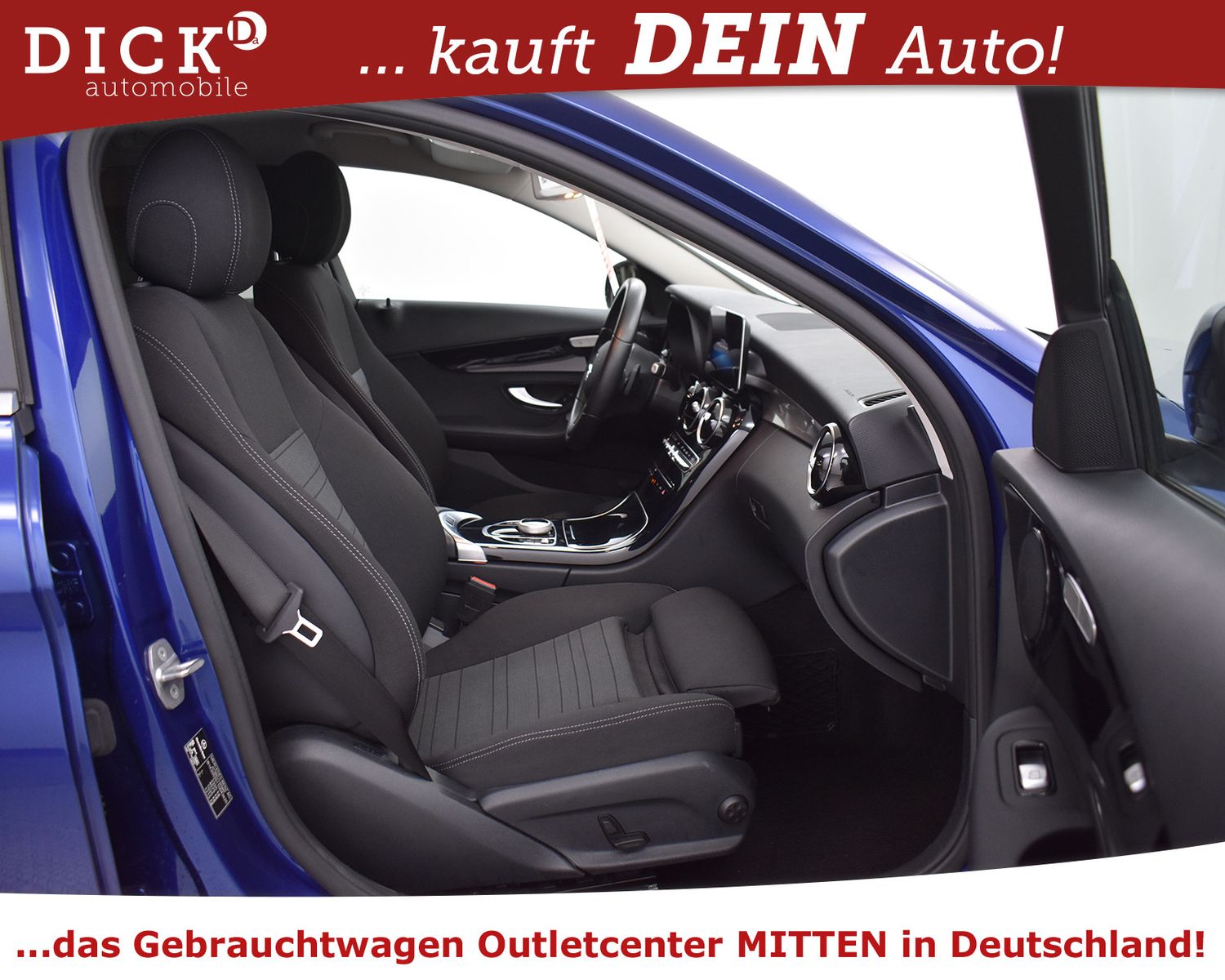 MERCEDES-BENZ C 200d T 9G >NAVI+LED+SHZ+PAKASS+APPLE+TEMP+17" - Image 12