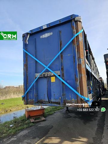 Pacton 5X 3 AXLE FLATBED BPW DRUM, VAN HOOL , GROENEWEG