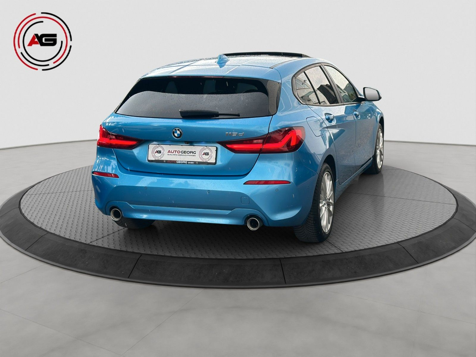 BMW 118d Adv. AUT. LC.PRO HUD PANO LEDER AHK KAMERA foto 6