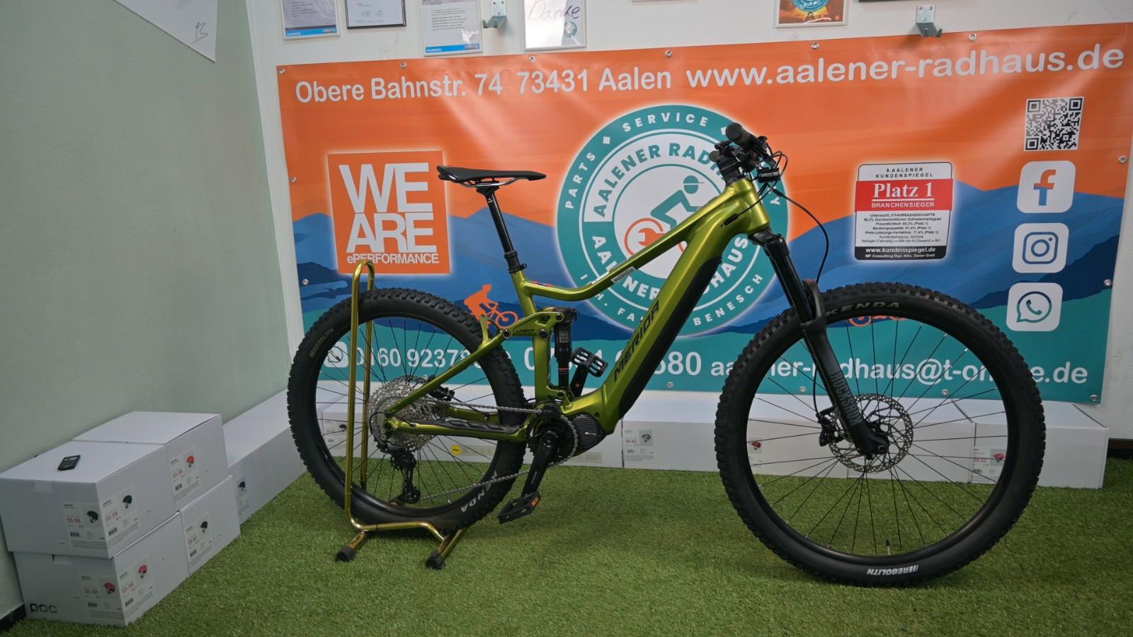 Merida eOne-Sixty 575 - 750 Wh - 2023