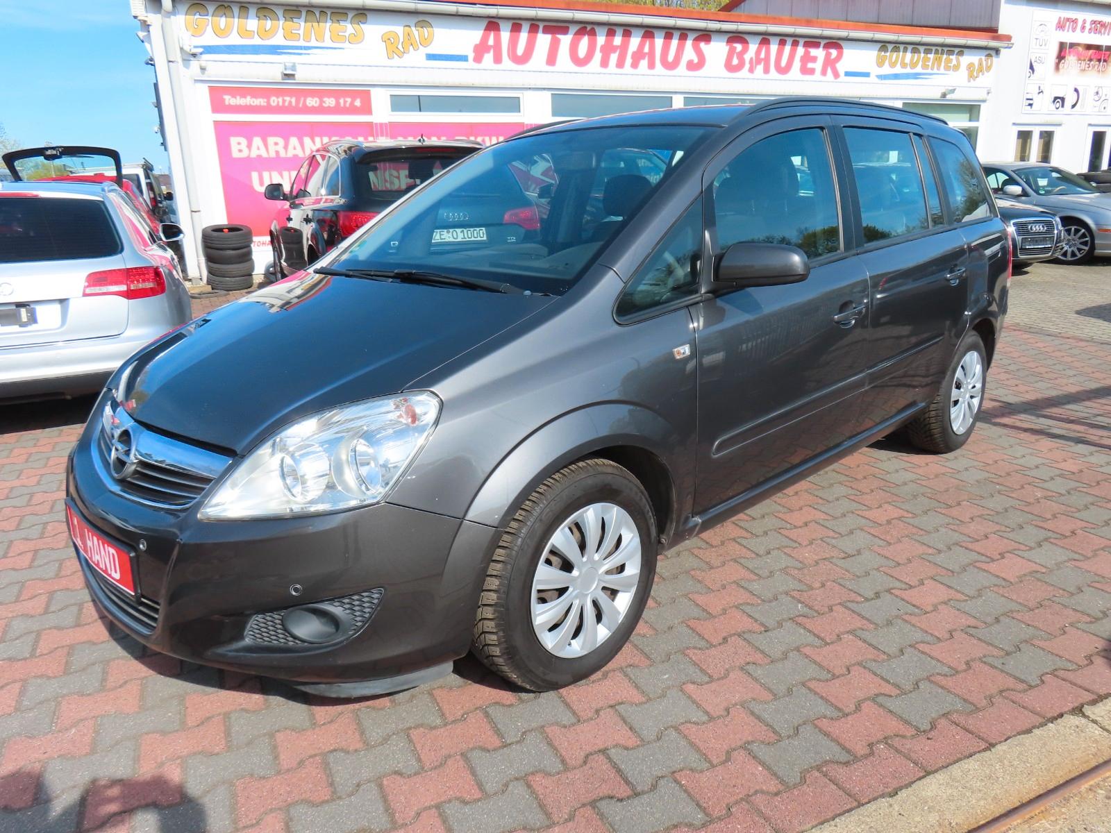 Opel Zafira B Edition 7 Sitzer Klima