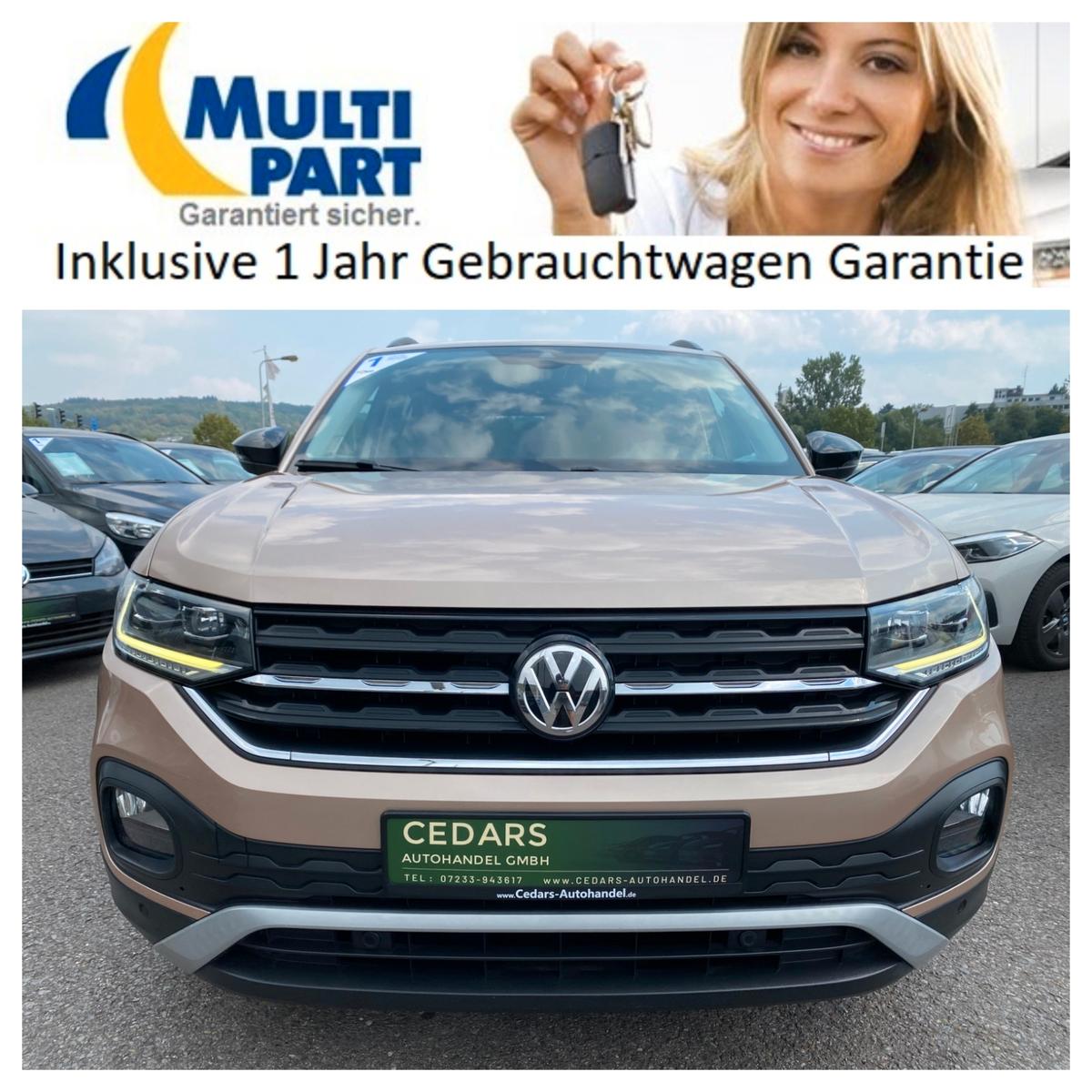 Volkswagen T-Cross 1.0 TSI Life ACC LED Navi Carplay
