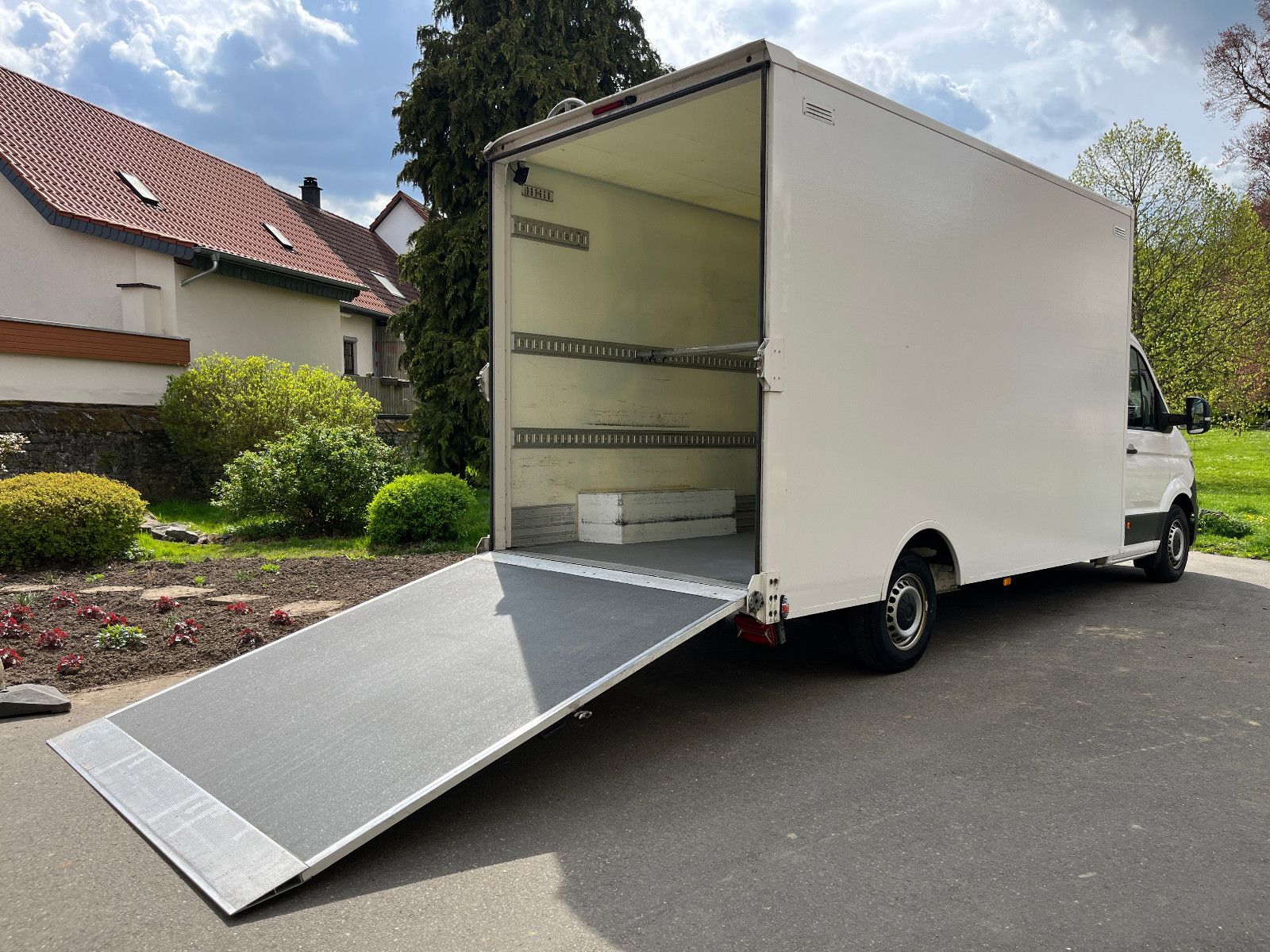 VW CRAFTER 2.0TDI XXXL KOFFER RAMPE KAMERA 177 PS