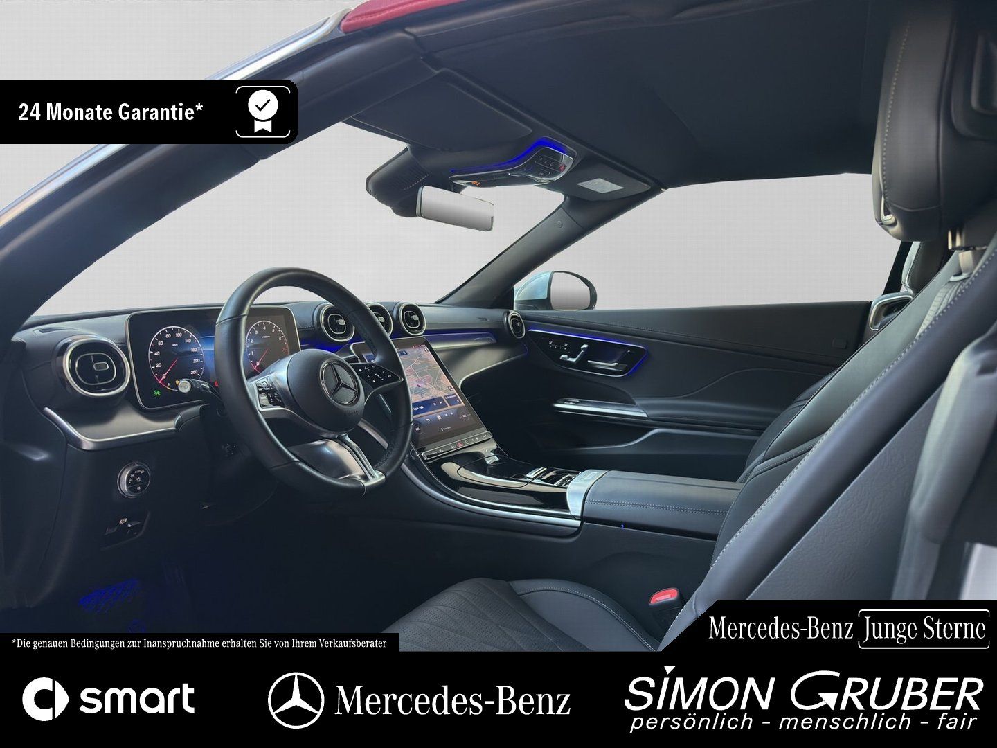 Fahrzeugabbildung Mercedes-Benz CLE 200 4M Cabrio Nappa Leder Verdeck rot!