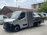Renault Master 2.3DCI Pritsche 3,5t 1Hand*Klima*AHK* - silberne Renault Master