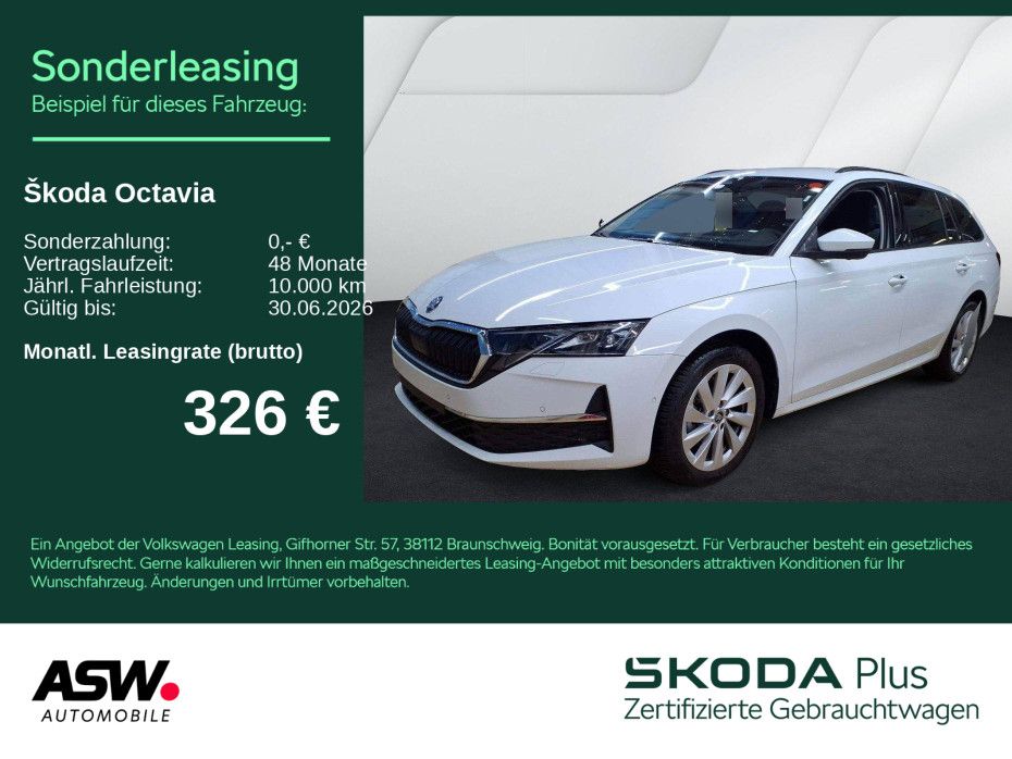 Skoda Octavia Combi Selection 1.5TSI eTec DSG NAVI AHK