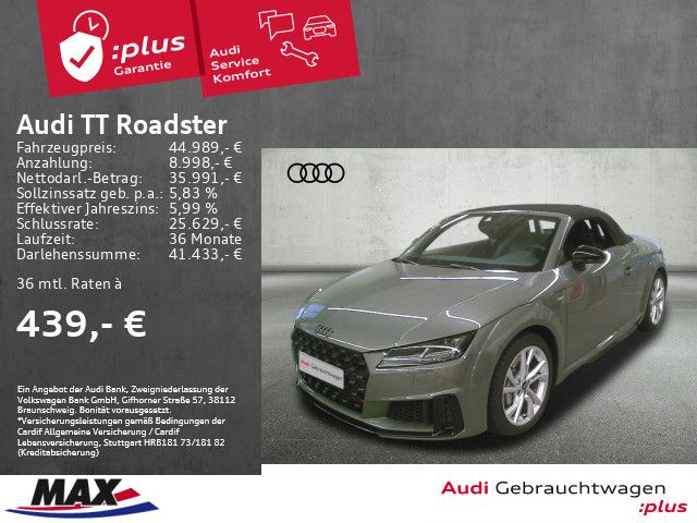 Audi TT Roadster 45 TFSI S-LINE LED+KAMERA+NAVI+DAB+B