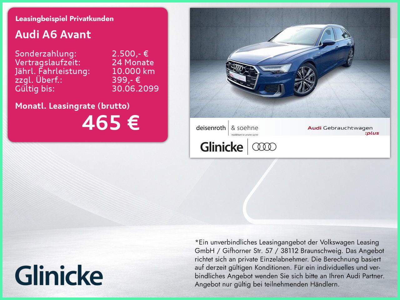 Audi A6 Avant S line 50 TFSI e AHK HDMatrix ACC 20'' foto 1